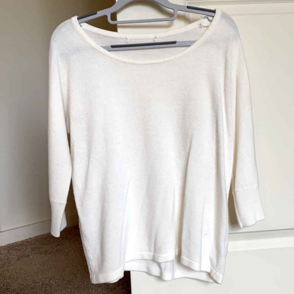 Cream sweater